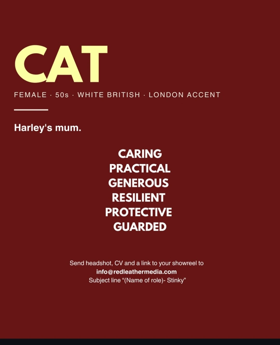 STINKY Casting Call image 4