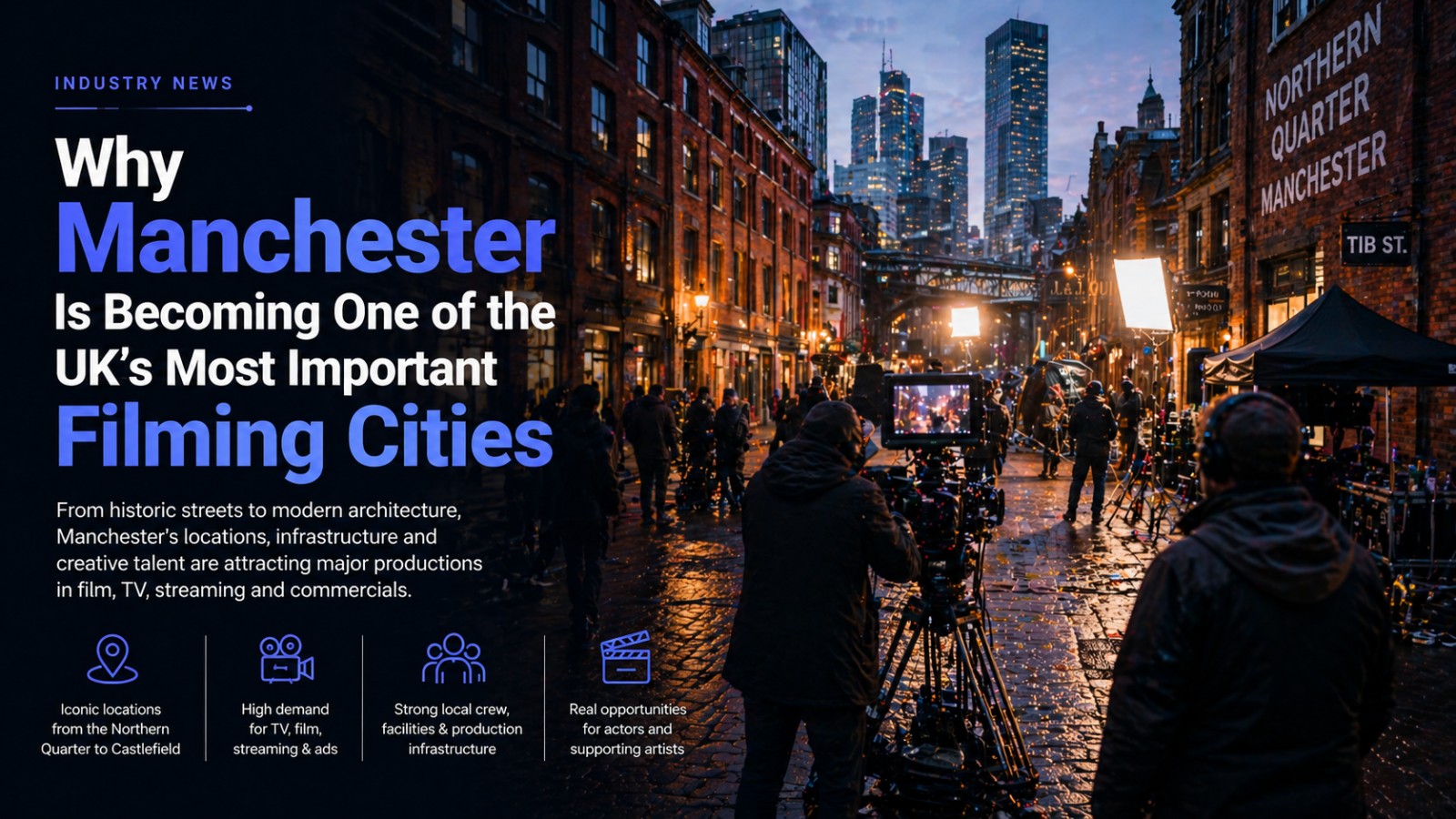 Why Manchester Is Becoming One of the UK’s Most Important Filming Cities